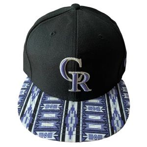 Colorado Rockies MLB New Era 9Fifty Southwest Aztec Brim Snapback Baseball Hat